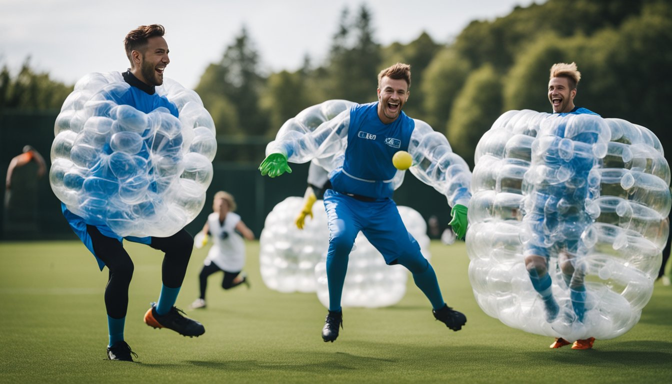 Bubble Football For Fun And Fitness