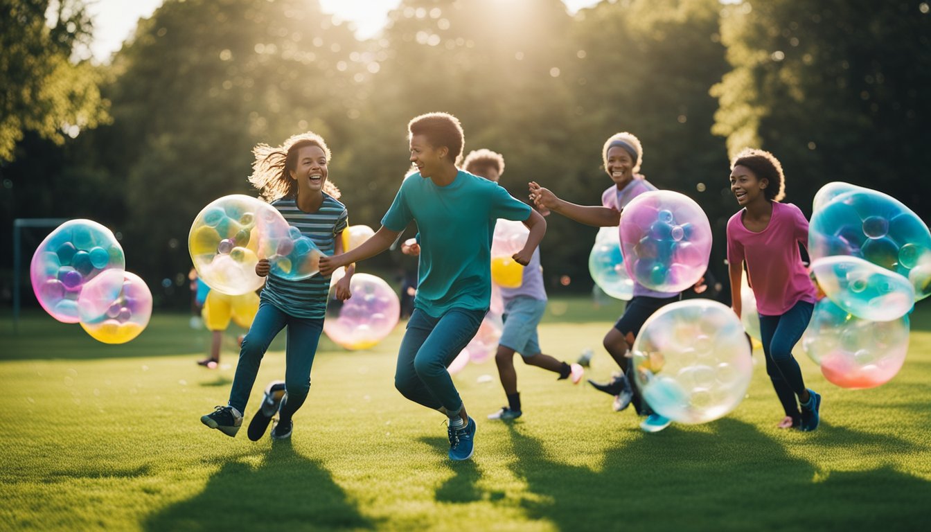 Bubble Football Fun For The Whole Family