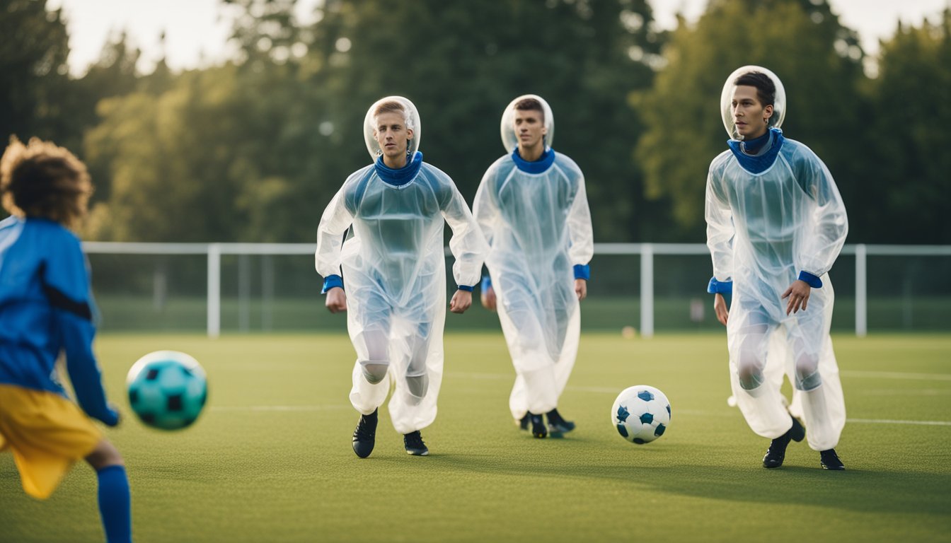 Incorporating Bubble Football Into School Sports Programmes