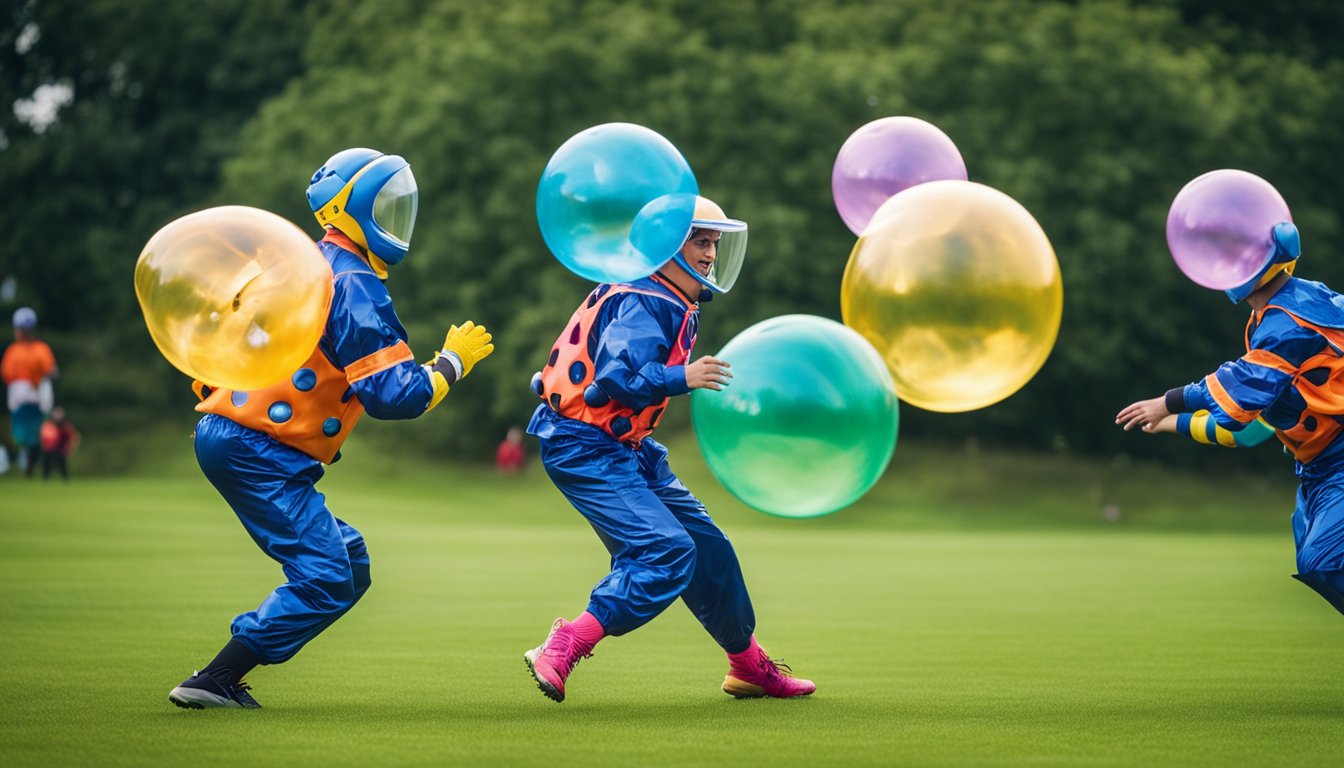 Creative Bubble Football Photography Techniques