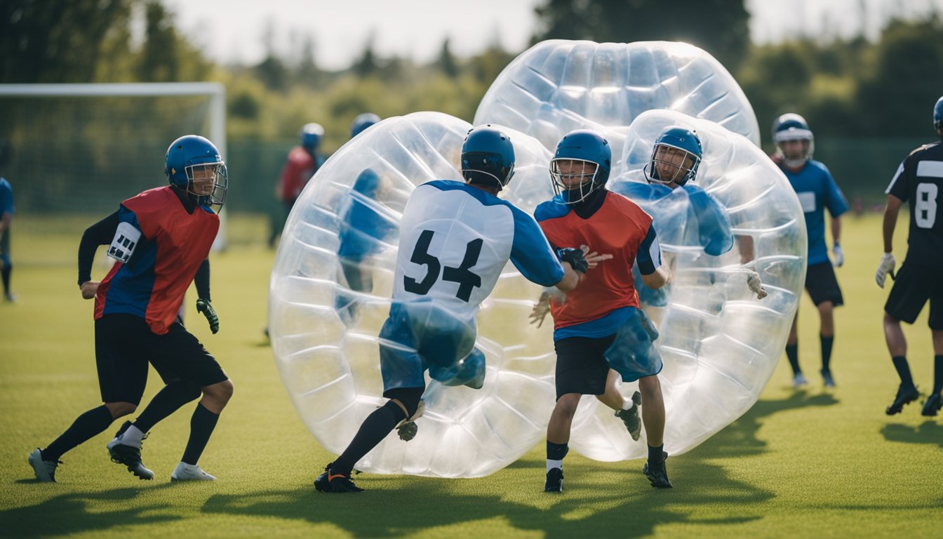 The Growth Of Bubble Football In UK Sports